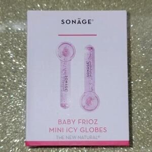 Sonage Baby Frioz Mini Icy Facial Globes NEW In Box Cold Spoon Beauty Therapy Pu